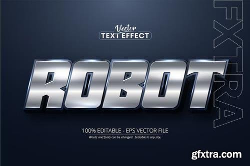 Robot - Editable Text Effect, Font Style