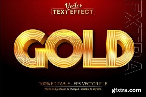 Gold - Editable Text Effect, Font Style vol 2