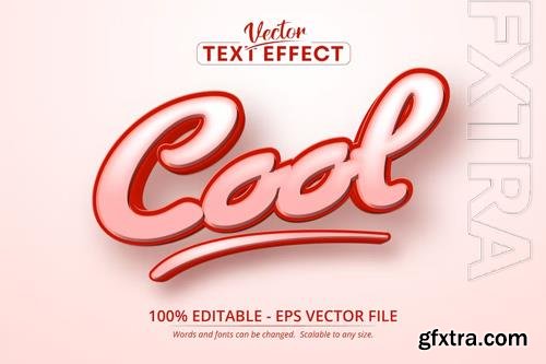 Cool - Editable Text Effect, Font Style