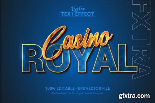 Casino Royal - Editable Text Effect, Font Style