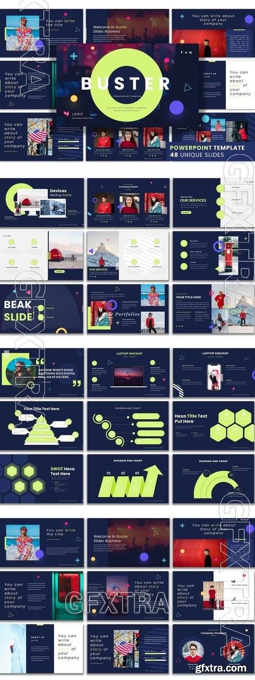 Buster - PowerPoint Presentation Template 4ZPLUUS