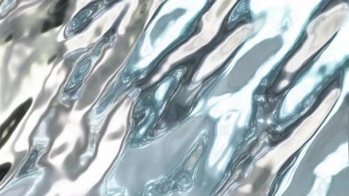 Videohive - 3d Abstract Animation Liquid Wave Surface Background Like Flow Gel - 42498536 - 42498536