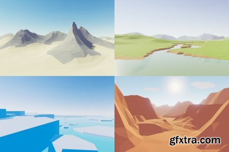 Unity Asset - Low Poly Modular Terrain Pack v1.3.2