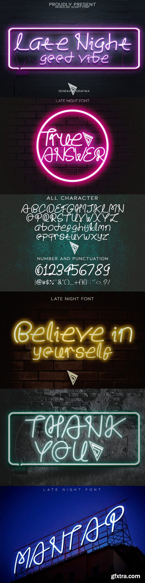 Late Night Font