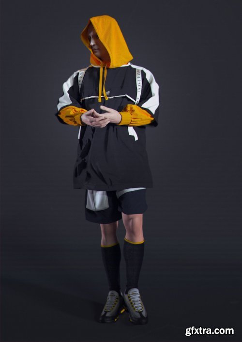 Sport outfit. Clo3d, Marvelous Designer projects