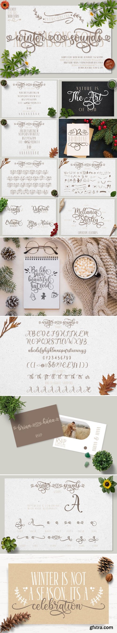 Winter Sounds Font