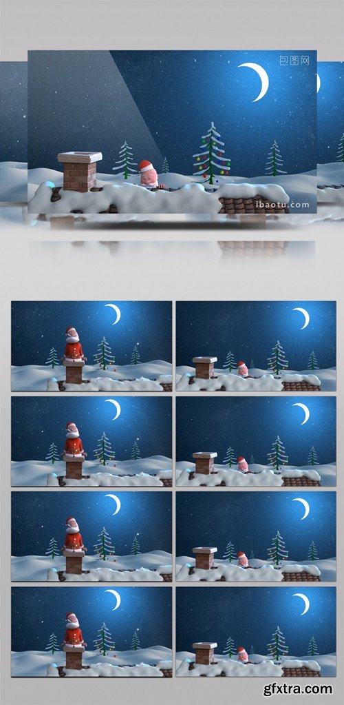 HD Christmas Holiday New Year Gift Le Background Video 454215