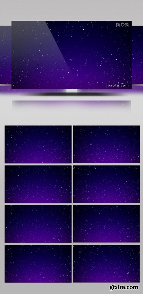 Purple Particles Cool Style Rising Background Video 1342810