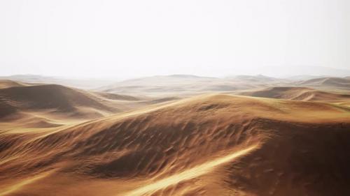 Videohive - Beautiful Sunset Over Sand Dunes of Sahara Desert in Morocco - 42558602 - 42558602