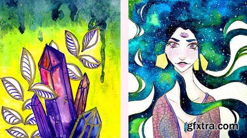 Learn To Paint 6 Magical Watercolor Art Projects