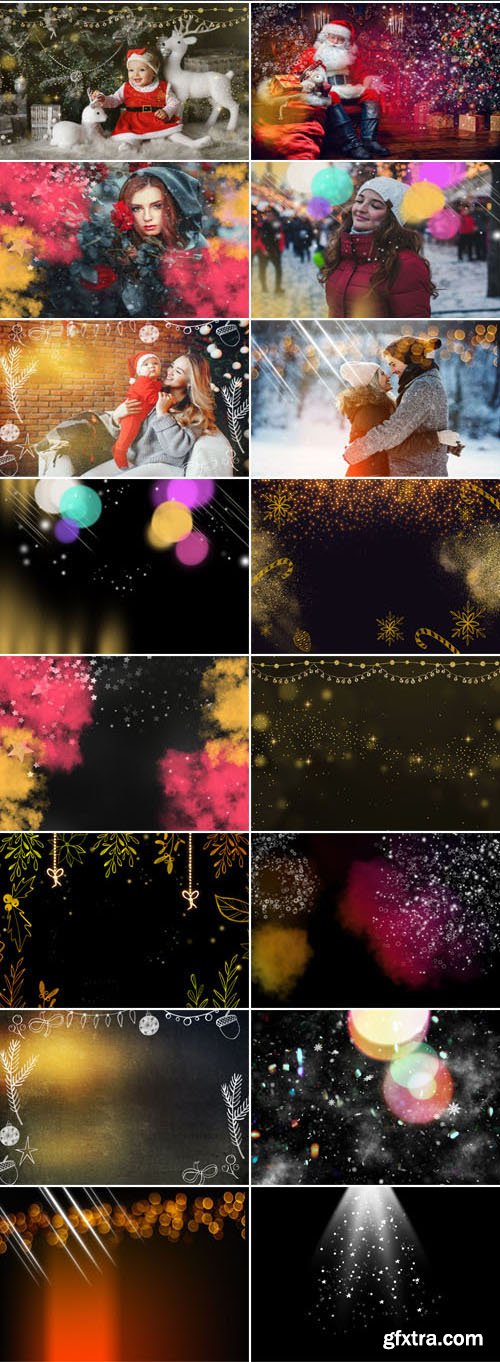 Holiday Overlays Collection for Photoshop