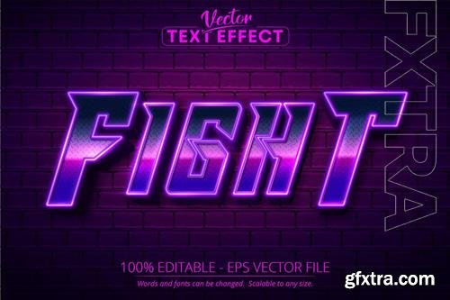 Fight - Editable Text Effect, Font Style