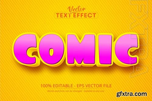 Comic - Editable Text Effect, Font Style