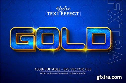 Gold - Editable Text Effect, Font Style