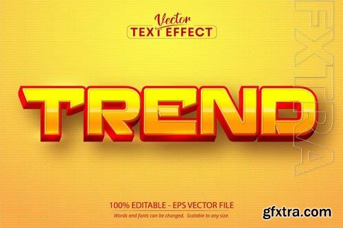 Trend - editable text effect, font style