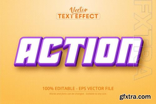 Action - Editable Text Effect, Font Style