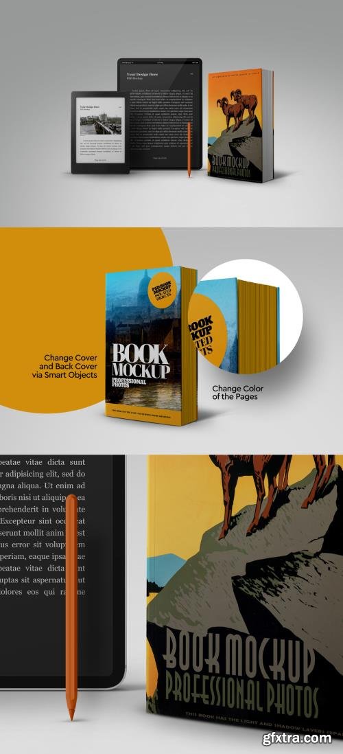 Book Mockup E-Book Reader Tablet Pro 01 548889308