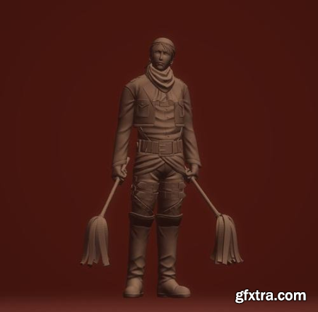 Levi Ackerman 04 – 3D Print