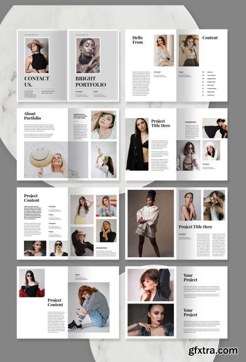 Bright Portfolio Layout 519212571