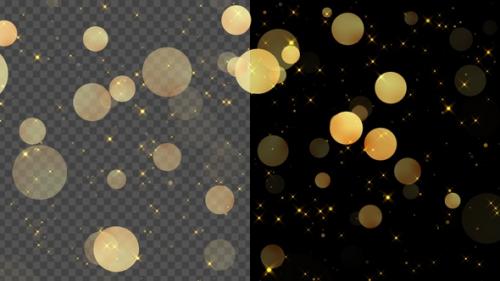 Videohive - 4k Glitter Bokeh Particles 2 - 42498474 - 42498474