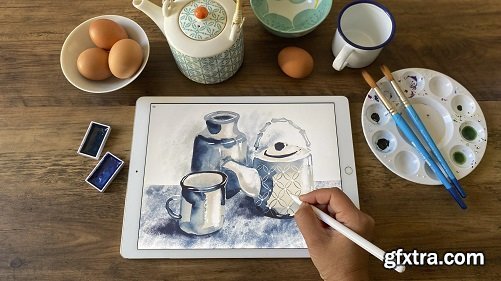  Create Contrast: With Watercolour And Procreate