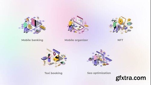 Videohive Seo optimization - Flat concepts 42488045