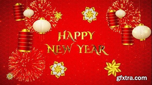 Videohive Red Lantern Chinese New Year Slideshow 42530814