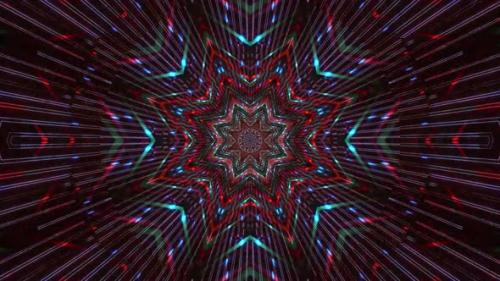 Videohive - Colorful Pattern Hexagon Light Vj Loop abstract animation - 42510206 - 42510206