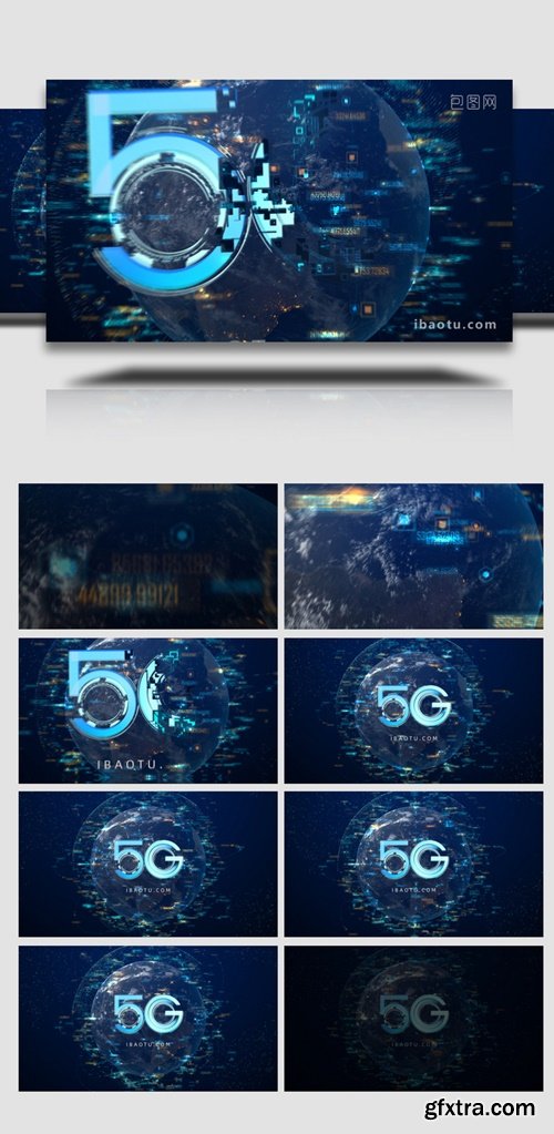 Technology Future World Digital Connection Logo Animation AE Template 6399060