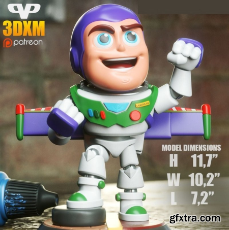 Buzz Lightyear Chibi – 3D Print Model