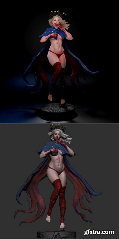 Zombie Queen – 3D Print