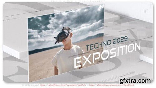 Videohive Techno Exhibition Gallery 42616537