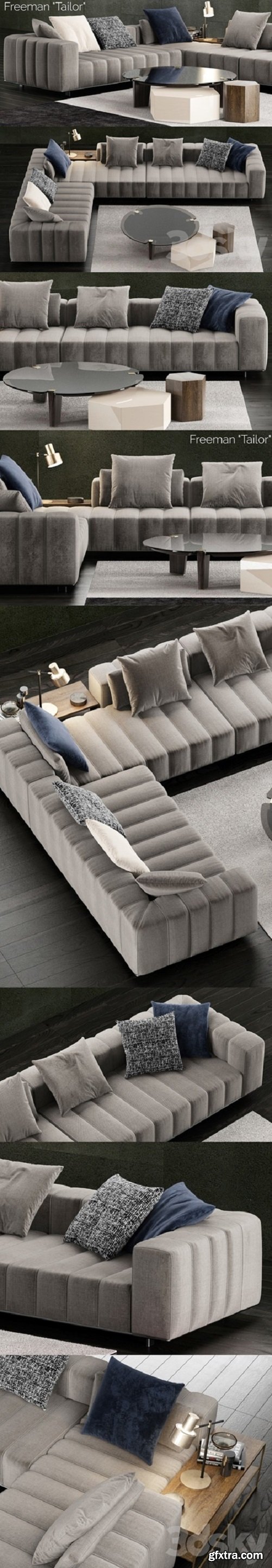 Minotti Freeman Tailor Sofa 2