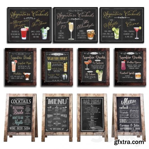 Chalkboard for cafe 1