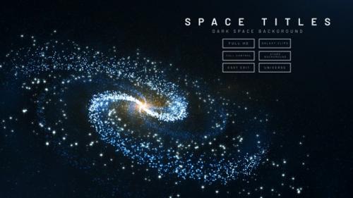 MotionArray - Space Titles - 1310535