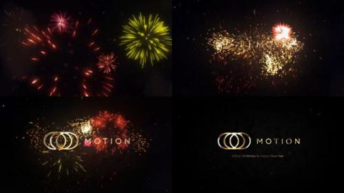 MotionArray - New Year Firework Logo - 1320497