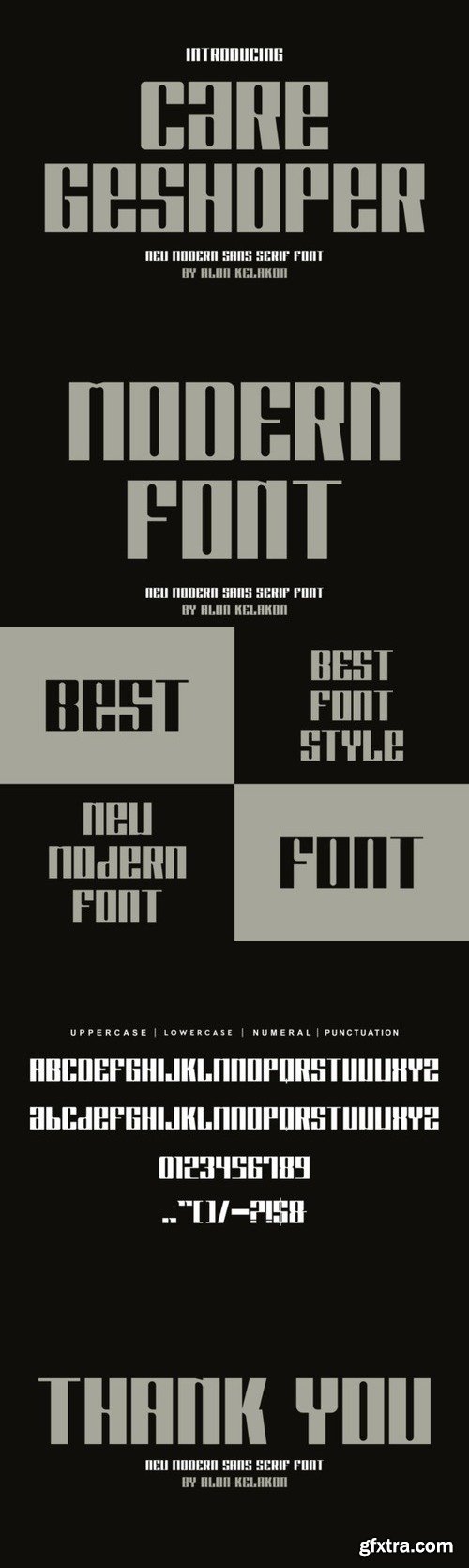 Care Geshoper Font