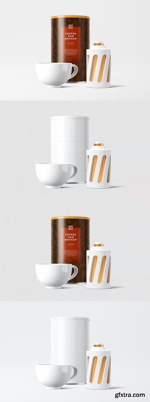 Coffee Can Mockup