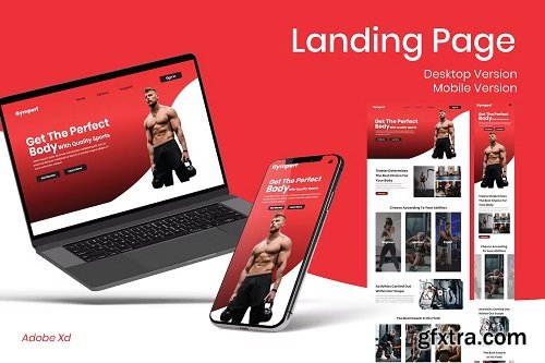 Fitness Landing Page 6NV2VLZ