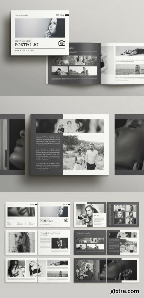 Minimal Portfolio Layout Landscape 519645551