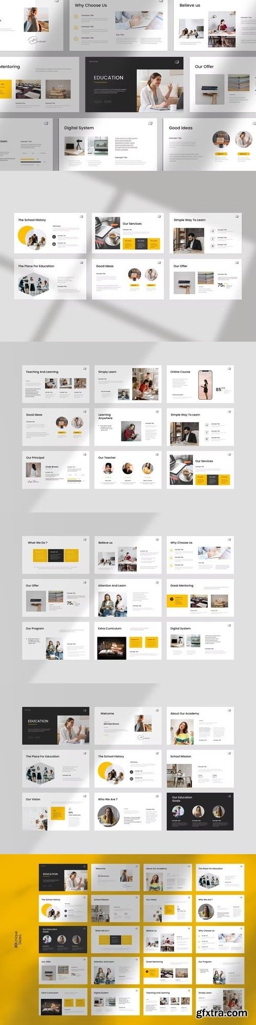 Education Presentation Template UEVQYV3