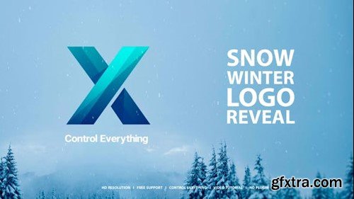 Videohive Snow Winter Logo Reveal 42604462