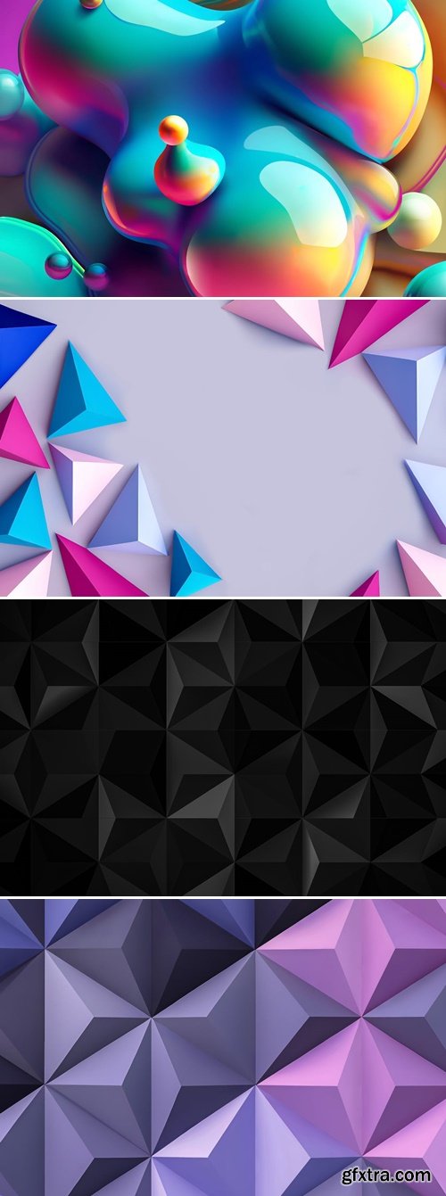 Abstract 3D Background