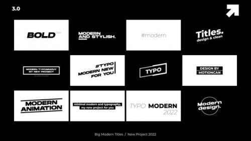 Videohive - Modern Titles 3.0 | Premiere Pro - 42465251 - 42465251