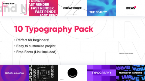 Videohive - Beautiful Typography Pack | Premere Pro - 42486315 - 42486315