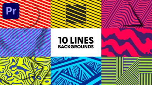 Videohive - Lines Backgrounds - 42518488 - 42518488