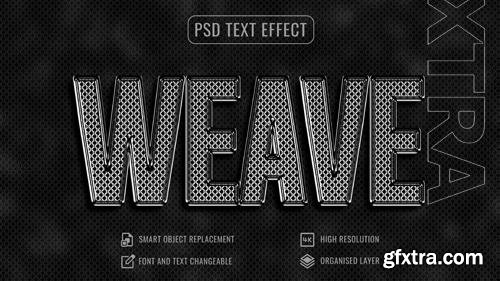 Psd weave 3d text effect