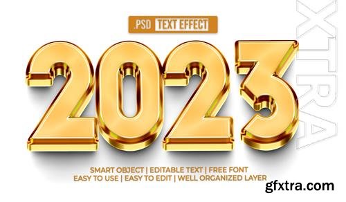 PSD 2023 text style effect vol 2