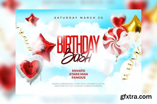 Birthday Flyer UXVNEU2