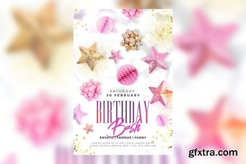 Birthday Flyer VT5962J